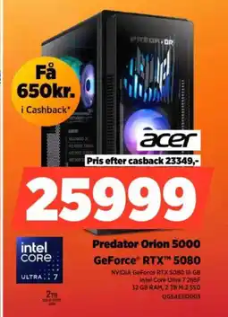 Power ACER Predator Orion 5000 tilbud