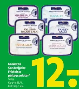 Coop 365 Graasten Sønderjyske Fristelser pålægssalater tilbud