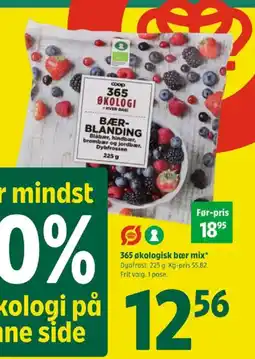 Coop 365 365 økologisk bær mix tilbud