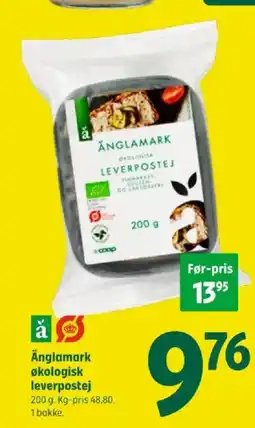 Coop 365 Änglamark Økologisk leverpostej tilbud