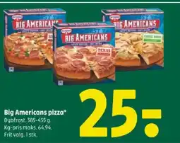 Coop 365 Big Americans pizza tilbud