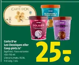 Coop 365 Carte D'or Les Classiques eller Coop pints is tilbud
