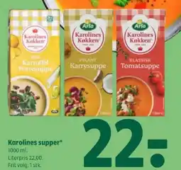 Coop 365 Arla Karolines supper tilbud