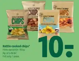 Coop 365 Kettle cooked chips tilbud