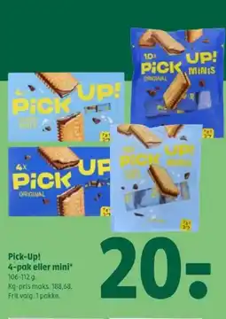 Coop 365 Pick-Up! 4-pak eller mini tilbud