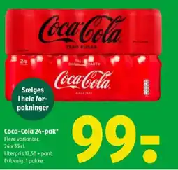 Coop 365 Coca-Cola 24-pak tilbud