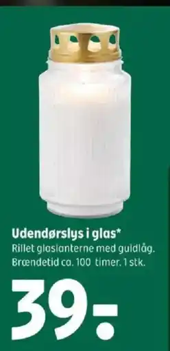 Coop 365 Udendørslys i glas tilbud