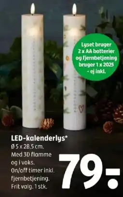 Coop 365 LED-kalenderlys tilbud
