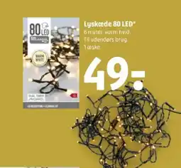 Coop 365 Lyskæde 80 LED tilbud