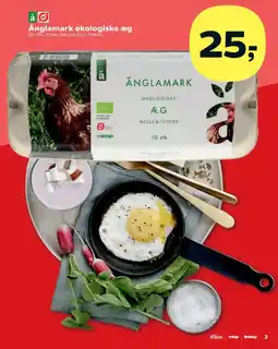 SuperBrugsen Änglamark økologiske æg tilbud