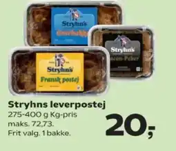 SuperBrugsen Stryhns leverpostej tilbud