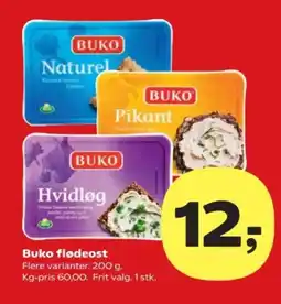 SuperBrugsen Buko flødeost tilbud