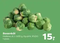 SuperBrugsen Rosenkål tilbud