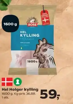 SuperBrugsen Hel Holger kylling tilbud