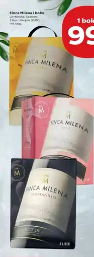 SuperBrugsen Finca Milena i boks tilbud