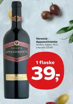 SuperBrugsen Veronia Appassimento tilbud