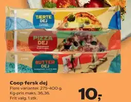 SuperBrugsen Coop fersk dej tilbud
