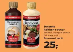 SuperBrugsen Jensens køkken saucer tilbud