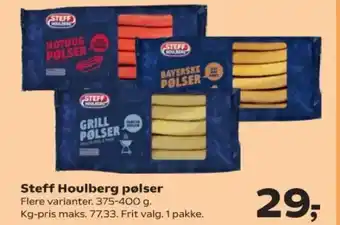 SuperBrugsen Steff Houlberg pølser tilbud