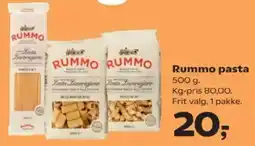 SuperBrugsen Rummo pasta tilbud