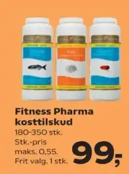 SuperBrugsen Fitness Pharma kosttilskud tilbud