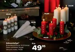 SuperBrugsen Adventslys tilbud