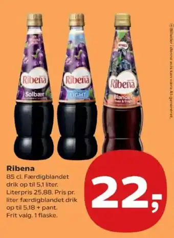 SuperBrugsen Ribeña tilbud