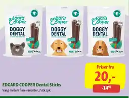 Maxi Zoo Edgard cooper dental sticks tilbud