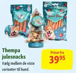 Maxi Zoo Thempa julesnacks tilbud