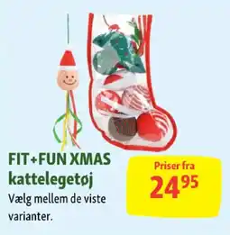 Maxi Zoo FIT+FUN XMAS kattelegetøj tilbud
