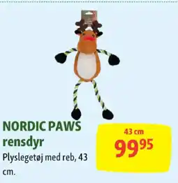 Maxi Zoo Nordic paws rensdyr tilbud