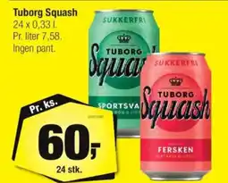 Calle Tuborg Squash tilbud