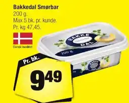 Calle Bakkedal Smørbar tilbud
