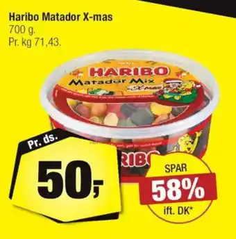 Haribo matador x-mas