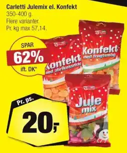 Calle Carletti Julemix el. Konfekt tilbud