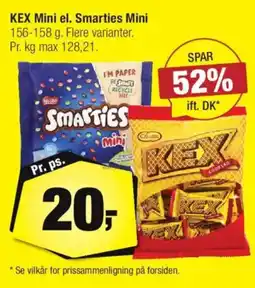 Calle KEX Mini el. Smarties Mini tilbud
