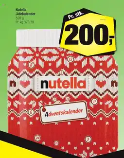 Calle Nutella Julekalender tilbud