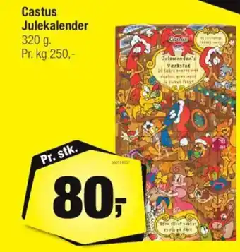 Calle Castus Julekalender tilbud