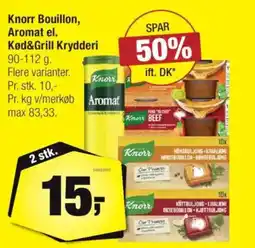Calle Knorr Bouillon, Aromat el. Kød&Grill Krydderi tilbud