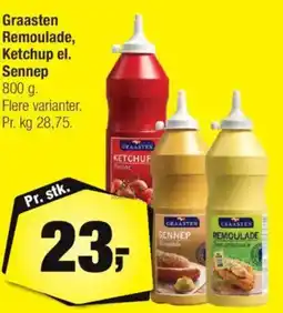Calle Graasten Remoulade, Ketchup el. Sennep tilbud