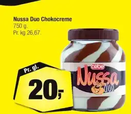 Calle Nussa Duo Chokocreme tilbud