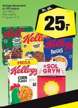 Calle Kelloggs Morgenmad el. OTA Solgryn tilbud