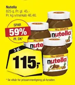 Calle Nutella tilbud