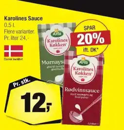 Calle Karolines Sauce tilbud