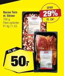 Calle Bacon Tern el. Skiver tilbud