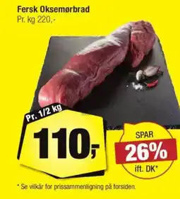 Calle Fersk Oksemørbrad tilbud