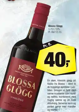 Calle Blossa Gløgg tilbud