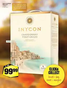 Calle Inycon Chardonnay Pinot Grigio tilbud