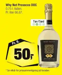 Calle Why Not Prosecco DOC tilbud