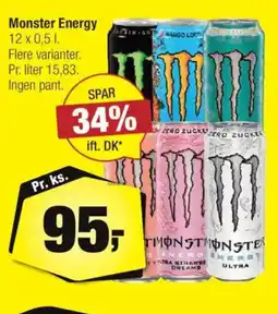 Calle Monster Energy tilbud